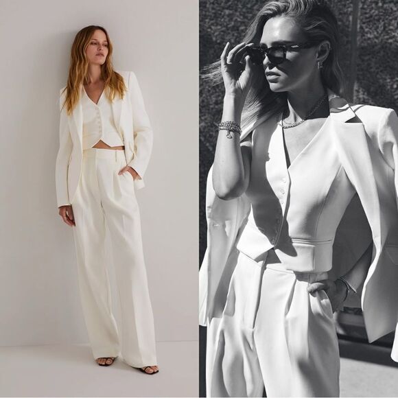 Favorite Daughter Jackets & Blazers - Favorite Daughter THE FAVORITE BLAZER in ivory